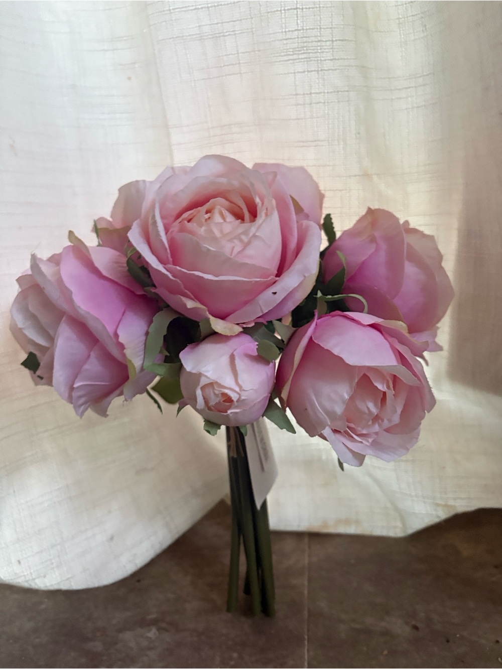 Pink Artificial Rose Bouquet -